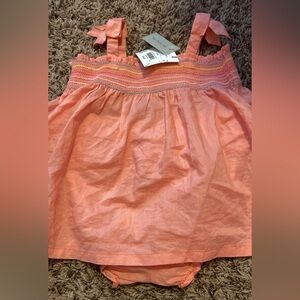 NWT Janie and Jack 2 piece bloomer set 18/24 months